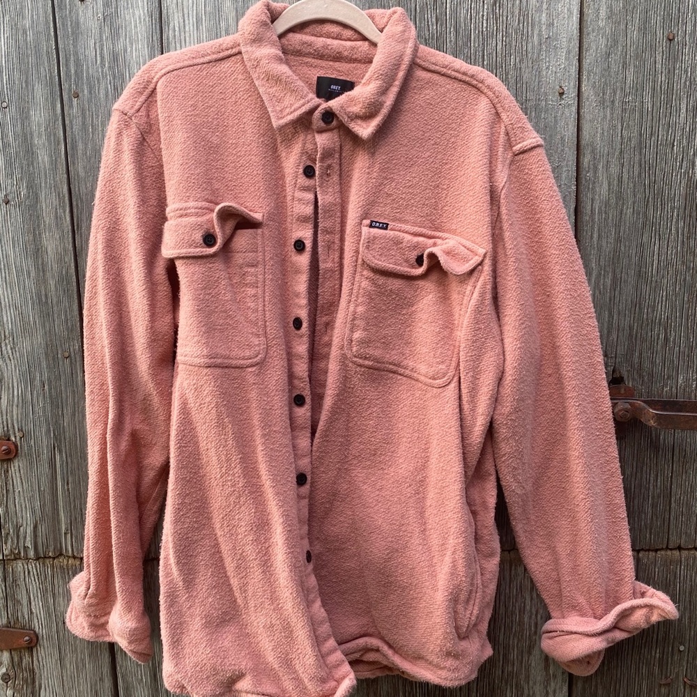 Obey shirt jacket